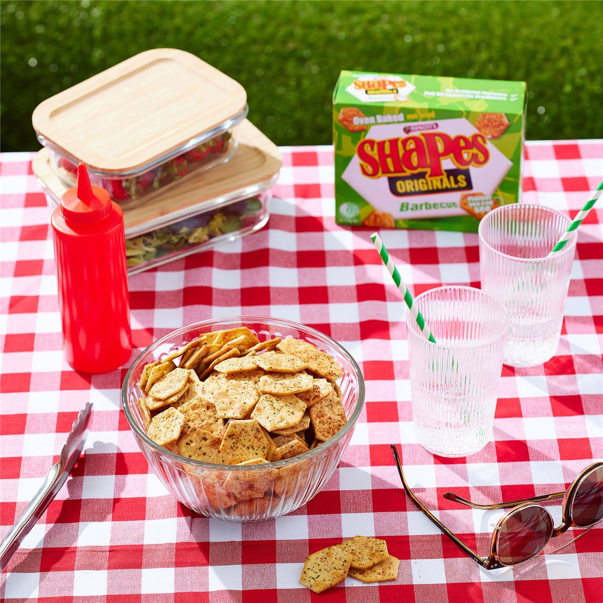 Arnott's Shapes Original BBQ Crackers 175g