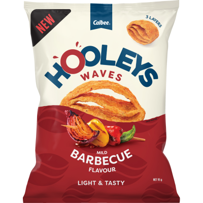Hooley's Waves BBQ 95gram