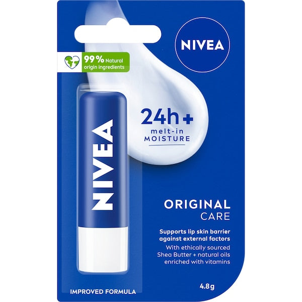 Nivea Original Care Lip Balm 4.8g