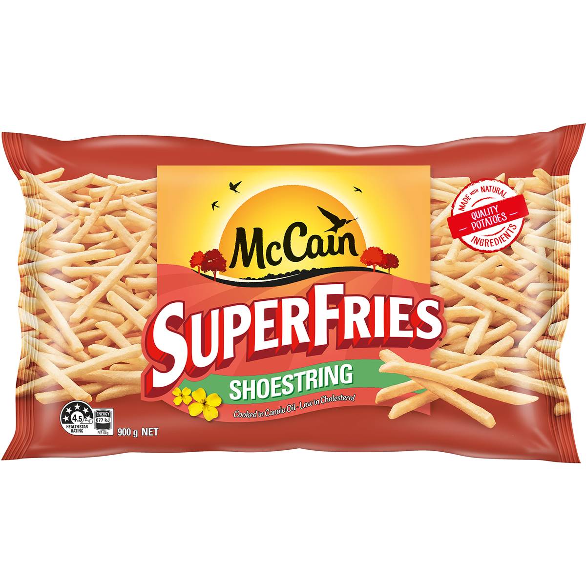 McCain Superfries Shoestring Chips 900g