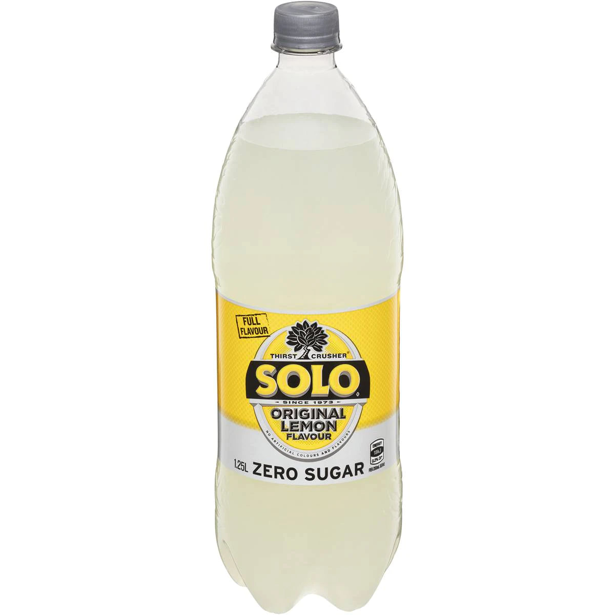 Solo Zero Sugar Original Lemon Soft Drink | 1.25L