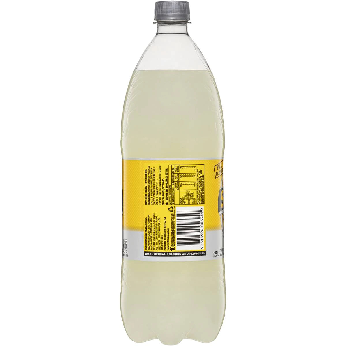 Solo Zero Sugar Original Lemon Soft Drink | 1.25L