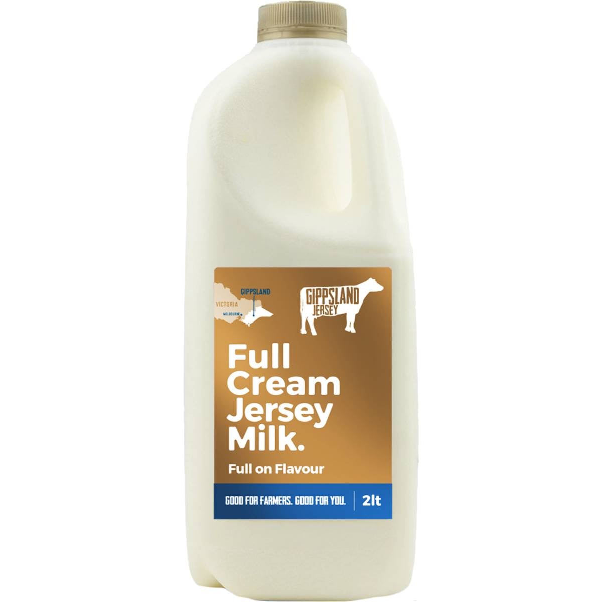 Gippsland Jersey Full Cream Milk 2l