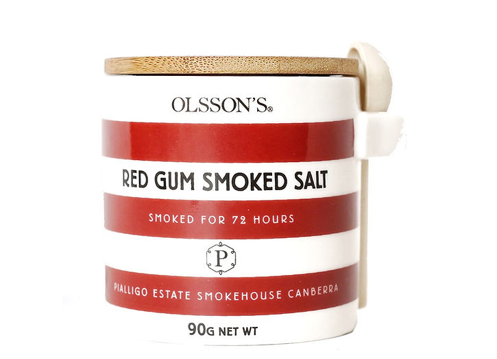 Olsson's Red Gum Smoked Salt Stoneware Jar 90g