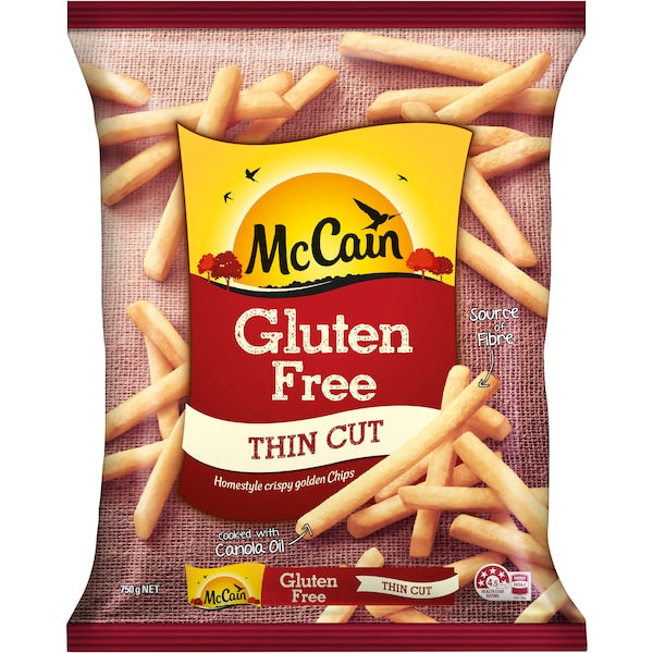 McCain Gluten Free Thin Cut Chips 750g