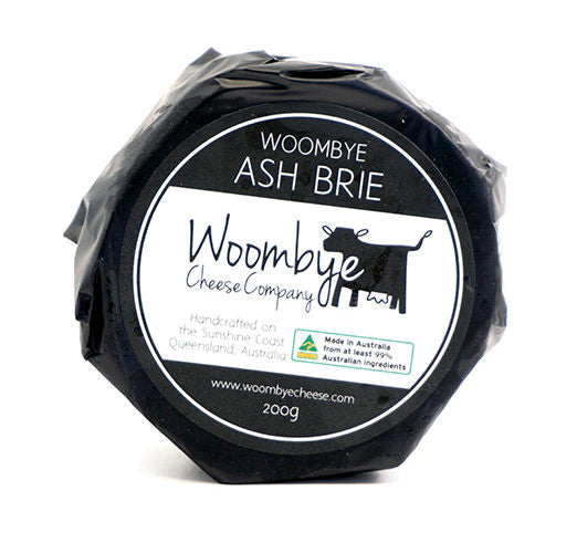 Woombye Cheese Co Ash Brie 200g