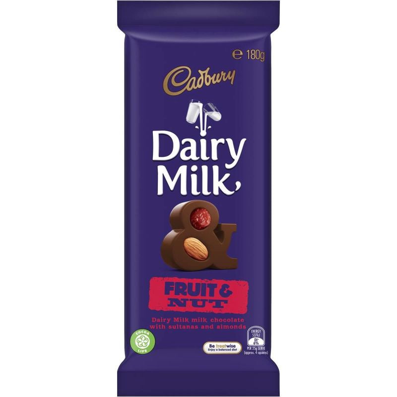 Cadbury Fruit & Nut 200g