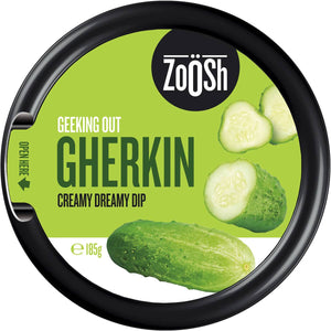 Zoosh Dip Gherkin 185g