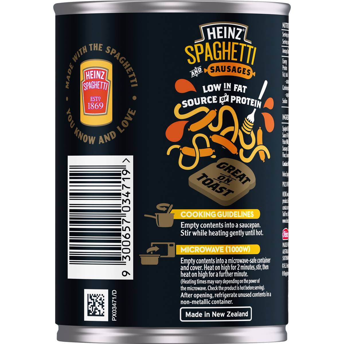 Heinz Spaghetti & Sausages 420g