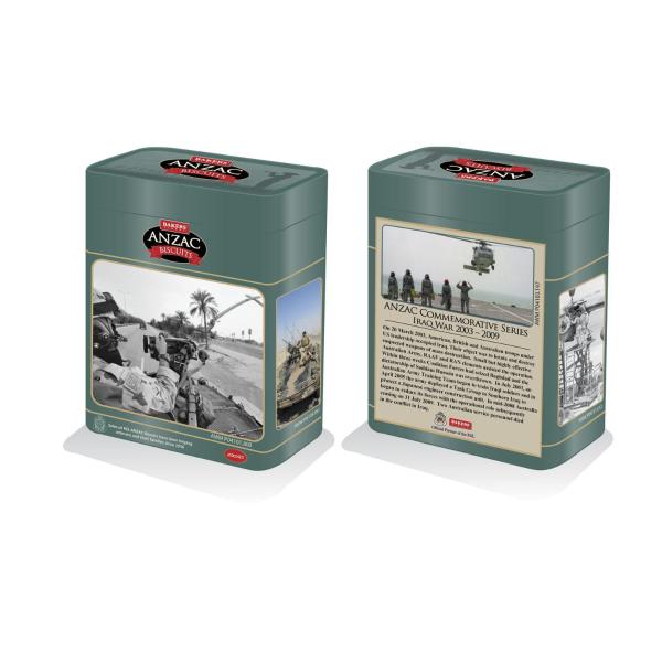 Anzac Tin Australian Soldiers in Iraq 450g