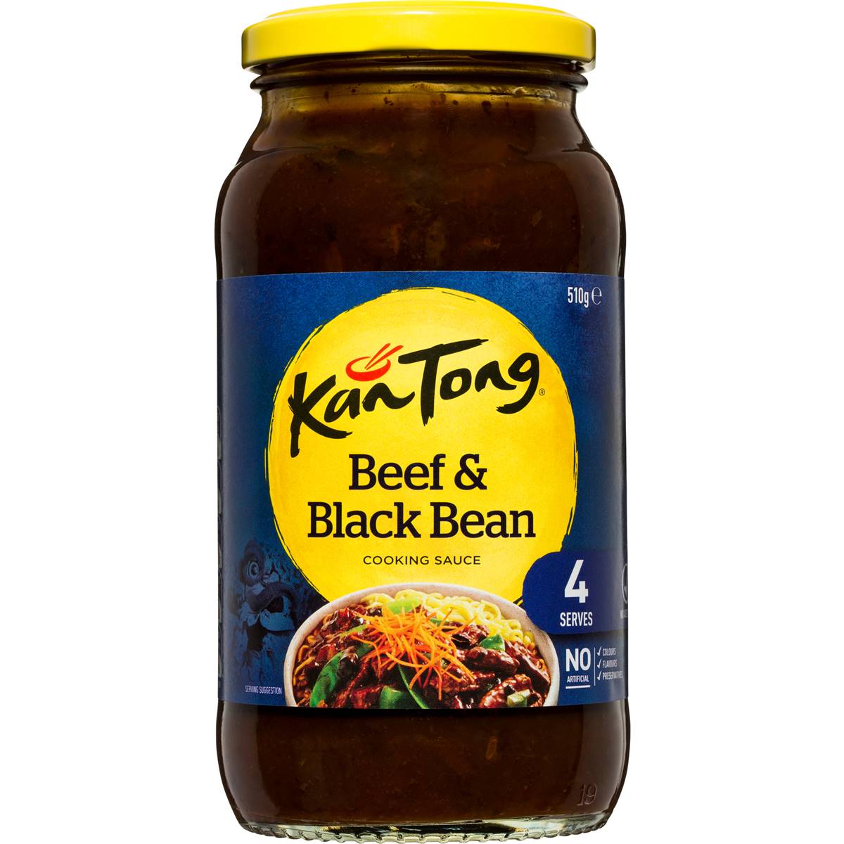 KanTong Beef & Black Bean Stir Fry Cooking Sauce 510g