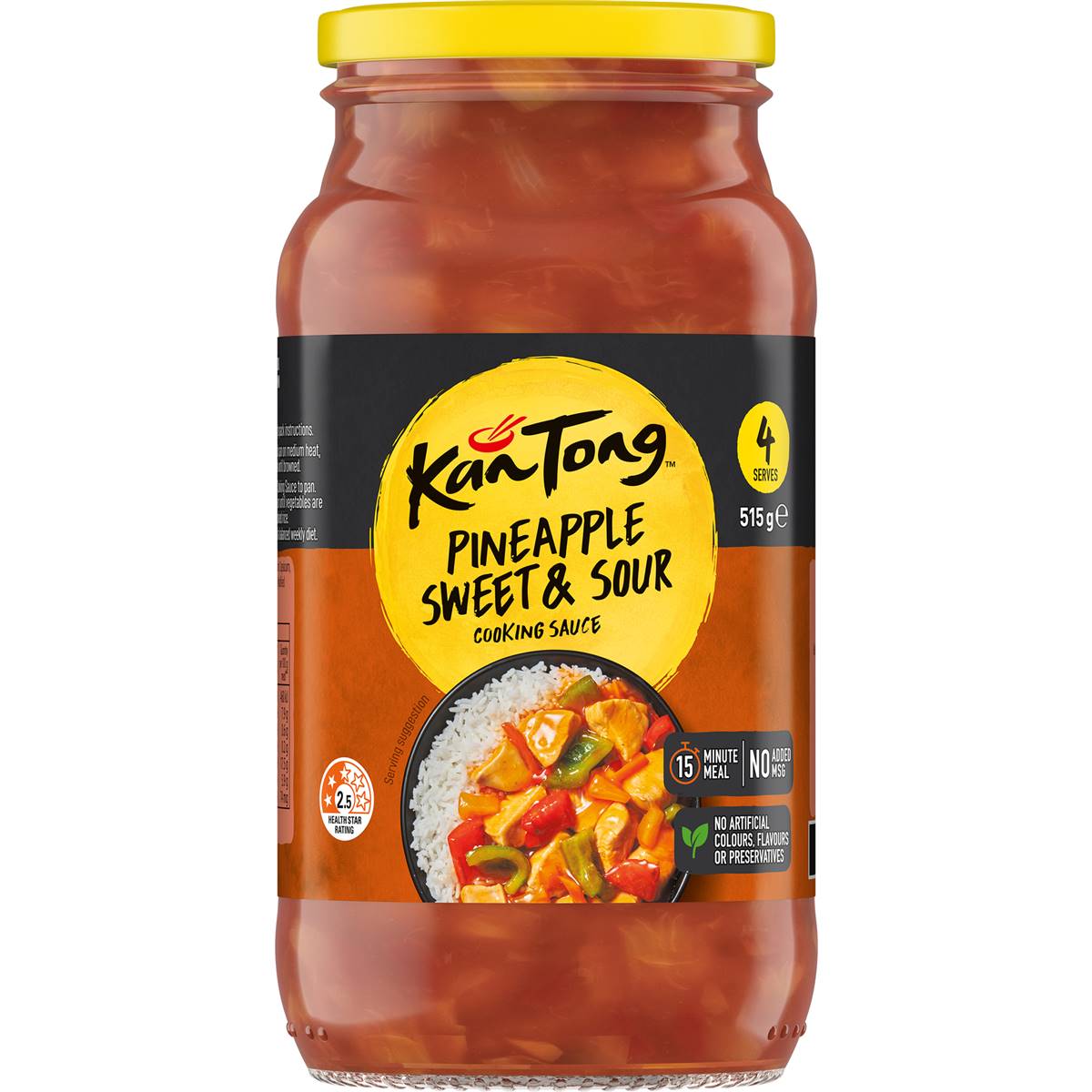 Kan Tong Pineapple Sweet & Sour Cooking Sauce 515g