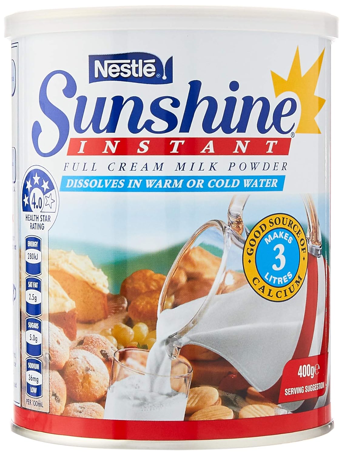 Nestle Sunshine Full Cream Milk Powder 400g