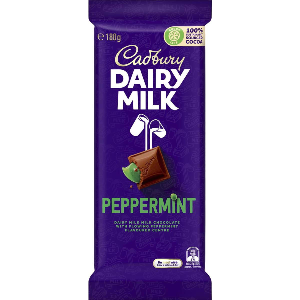 Cadbury Peppermint Chocolate 180g