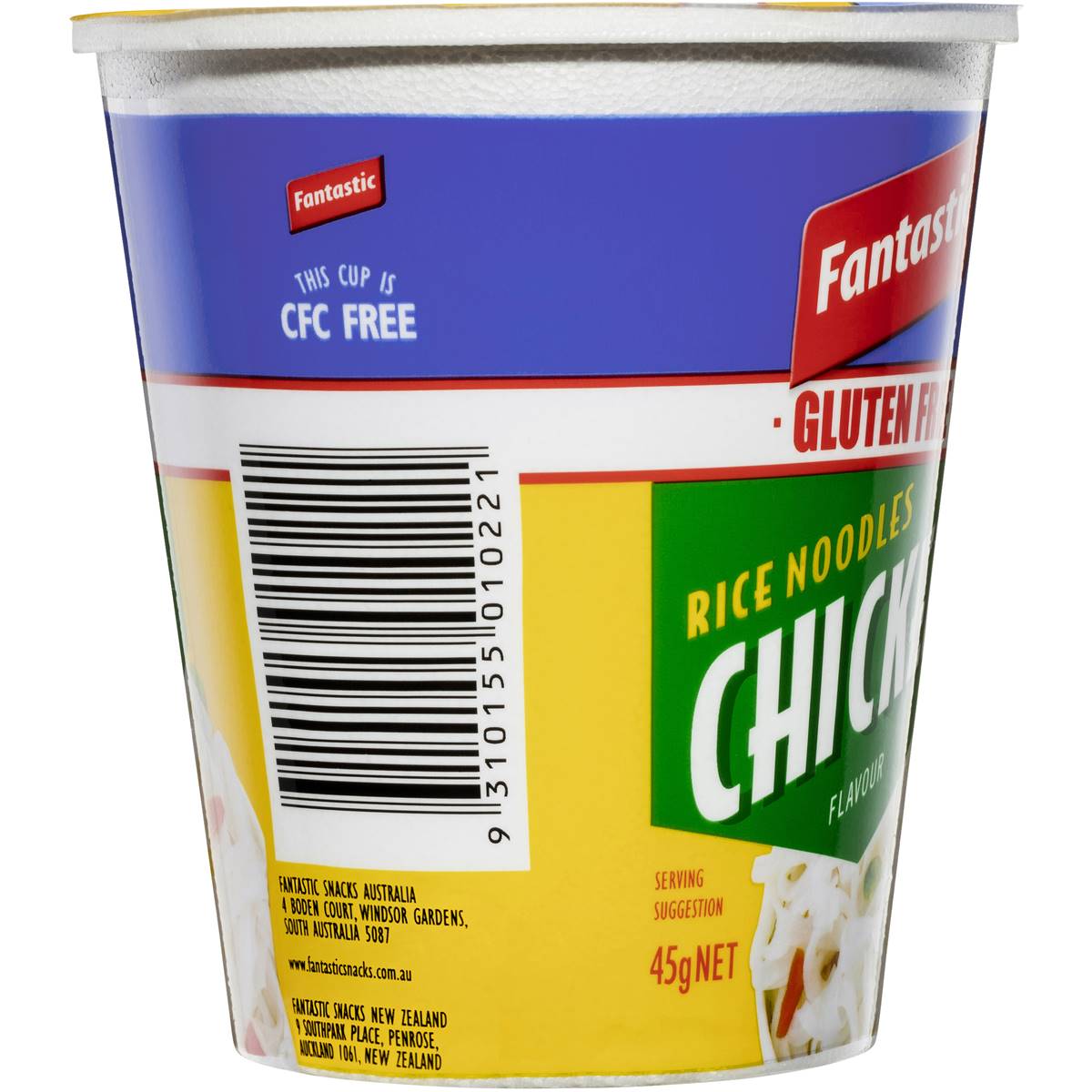 DNO Fantastic Gluten Free Chicken Rice Noodles 45g