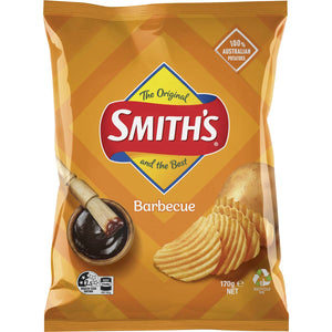 Smith's Chips Crinkle Cut BBQ Chips 170gm