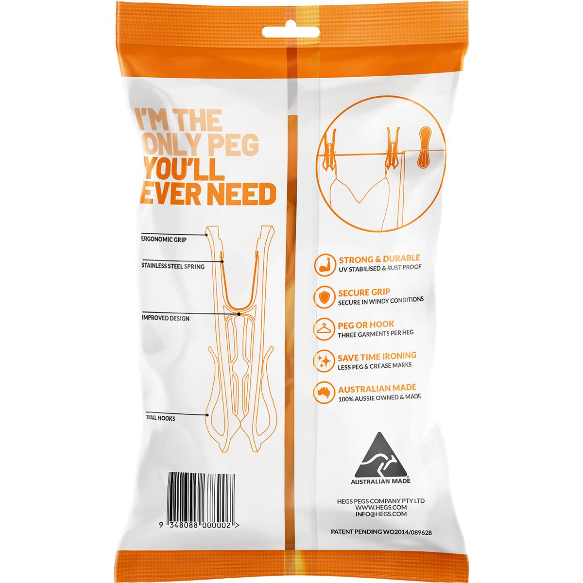 Hegs Pegs 18 pack