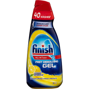 Finish Dishwashing Gel Max in 1 Shine and Protect Lemon Sparkle 1L