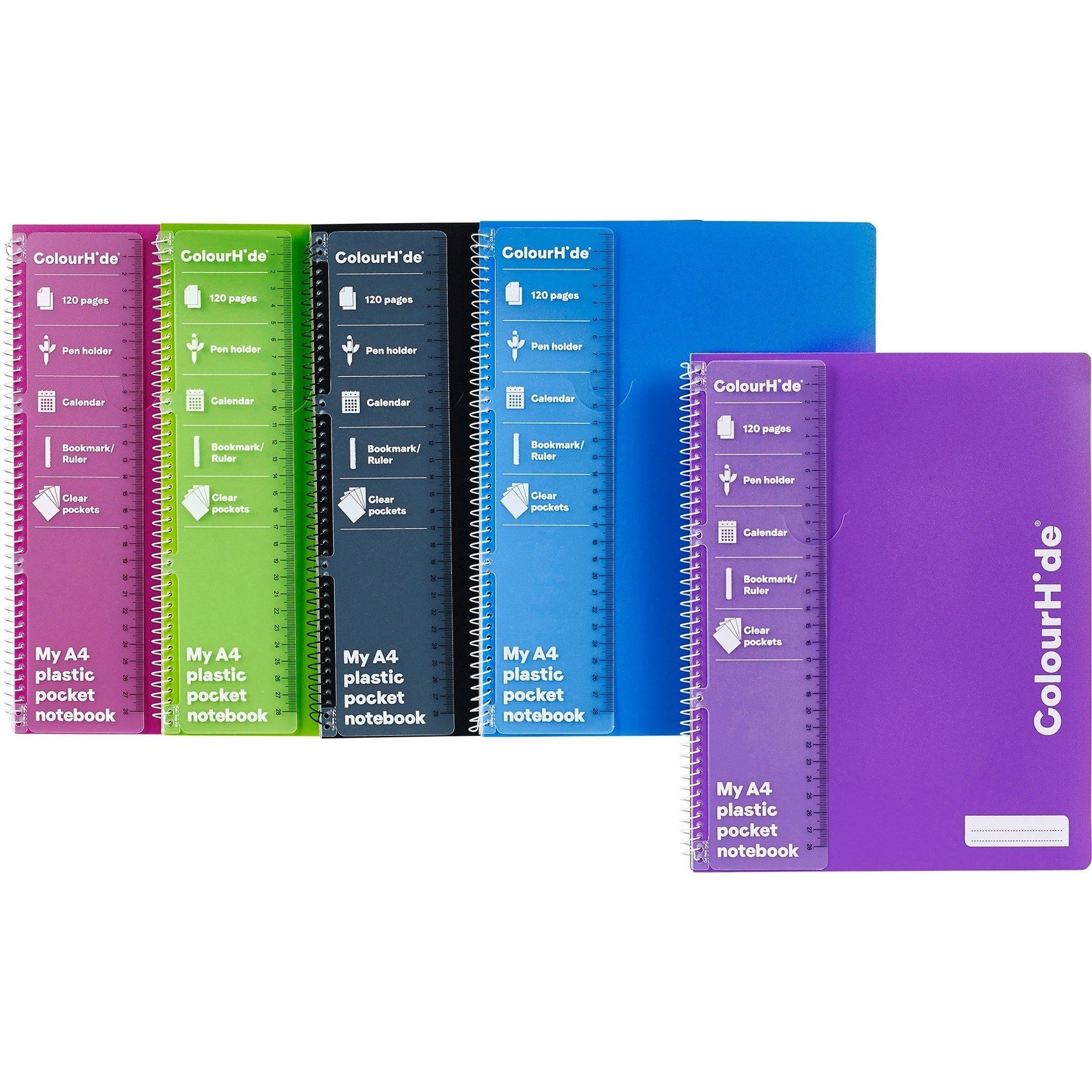 ColourHide A4 Notebook 120pg