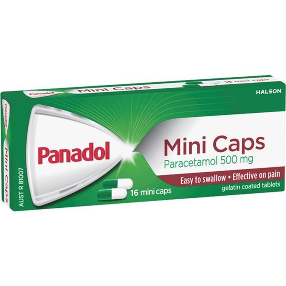 Panadol Mini Caps 16pk
