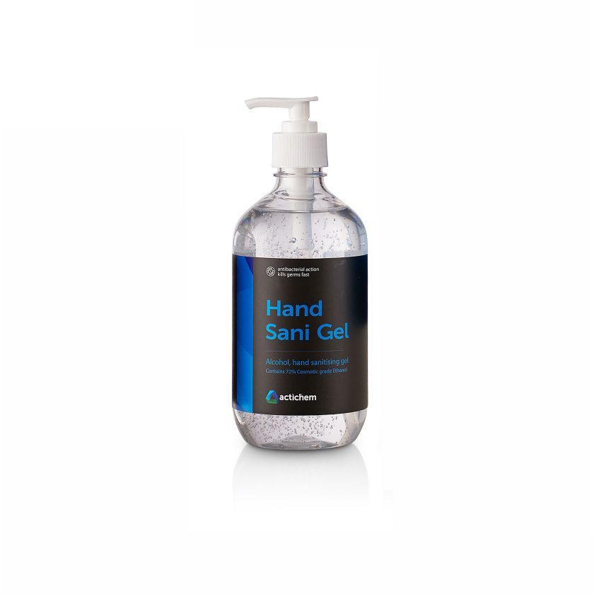 DNO Actichem Hand Sanigel Pump 500ml