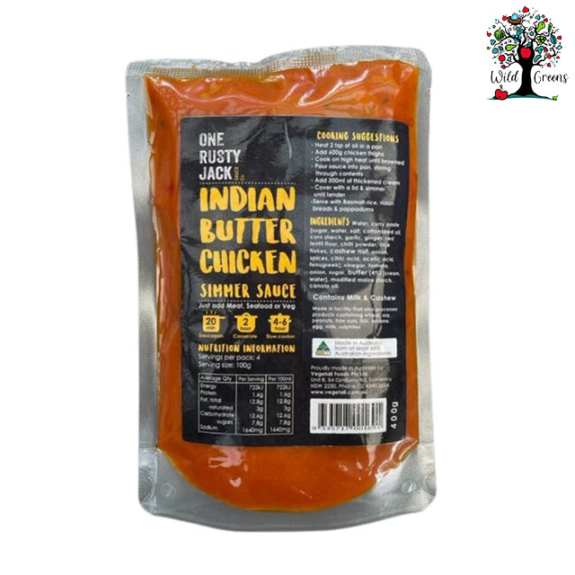 One Rusty Jack Indian Butter Chicken Simmer Sauce 400g