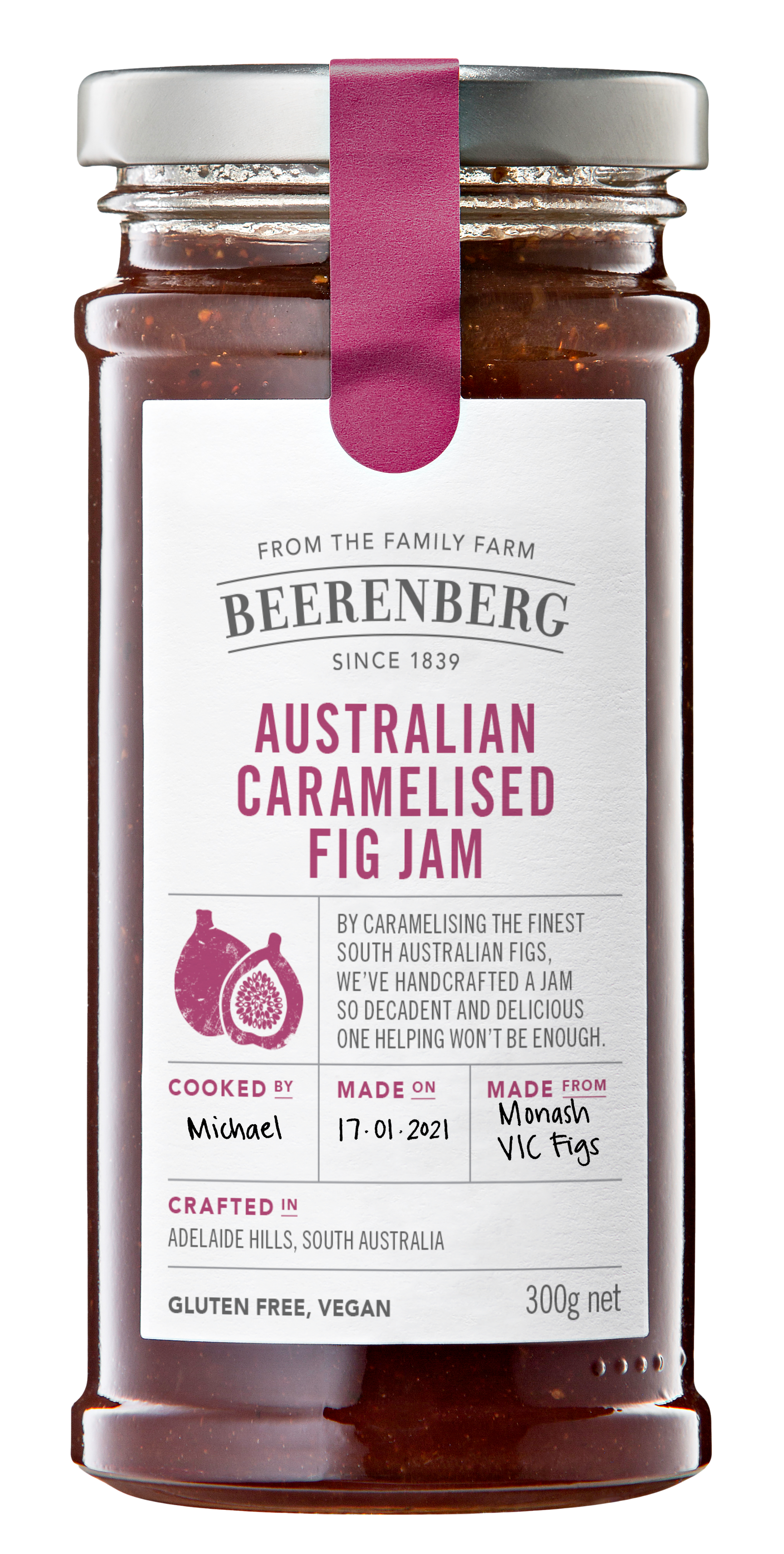 Beerenberg Australian Caramelised Fig Jam 300g