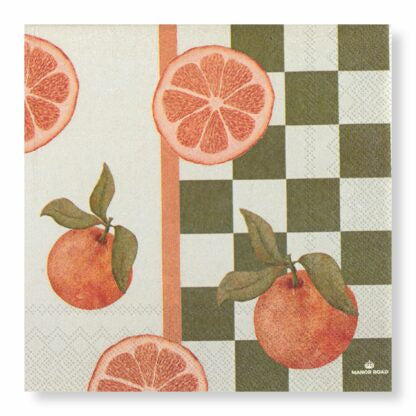 Manor Road Mimosa Cocktail Napkin