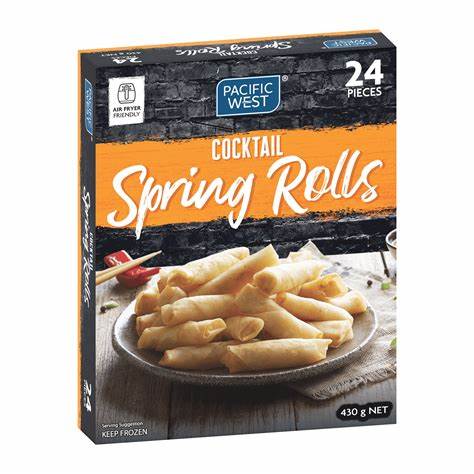 Pacific West Cocktail Spring Rolls 24pack