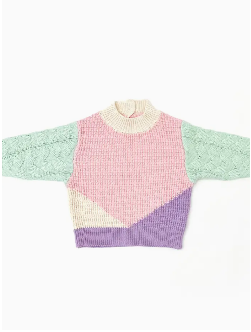 With Love For Kids Frankie Knitted Jumper Candy 5
