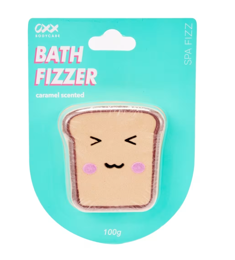 DNO Bath Fizzer. Toast. Caramel Scented.