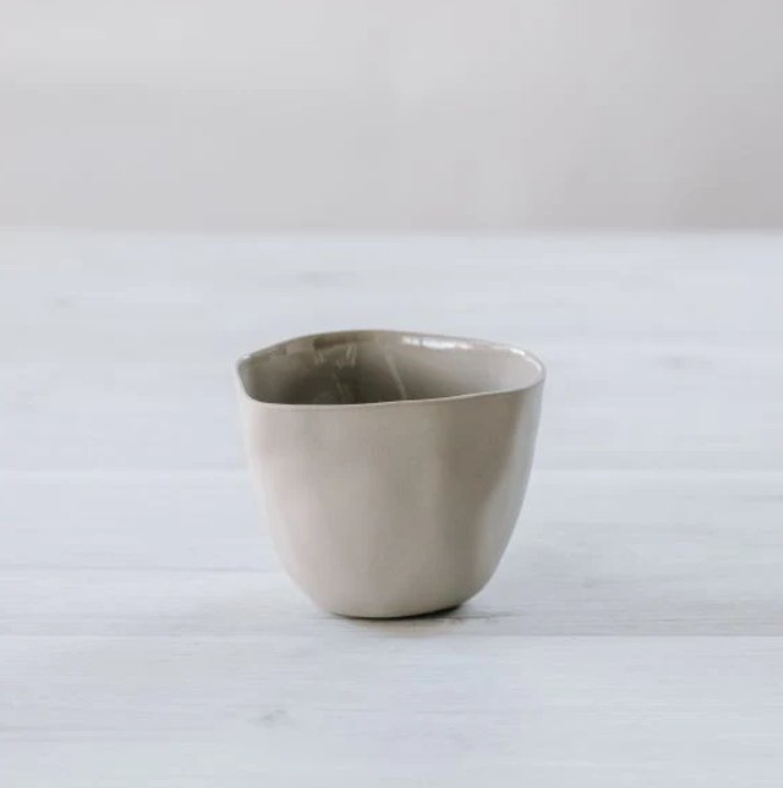 Flax Dip Bowl 9cm - Grey