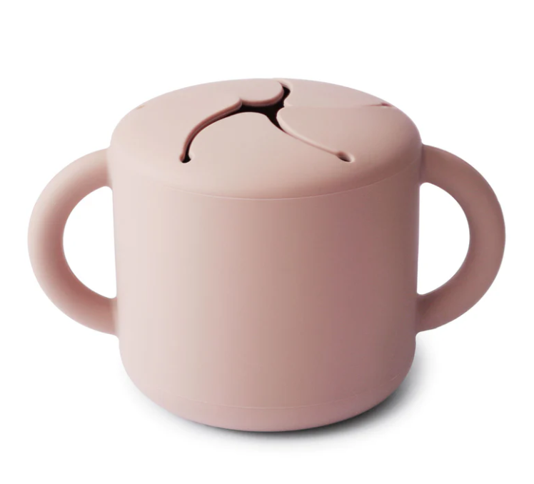 Mushie Snack Cup: Blush
