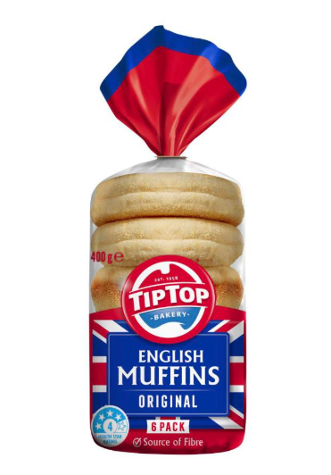 Tip Top Muffins English Original | 400g