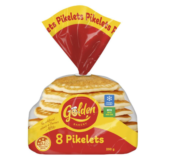 Golden Pikelets Original | 200g