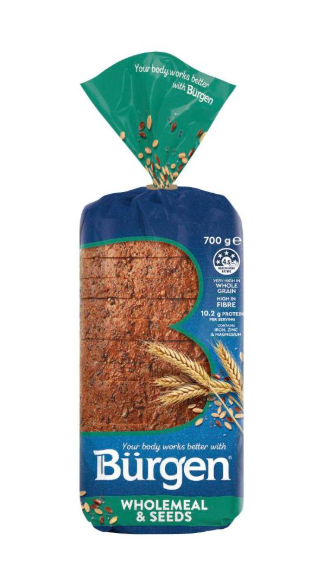 Burgen Wholemeal & Seeds Bread | 700g