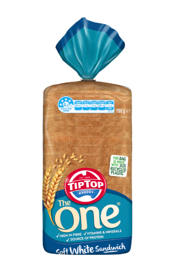 Tip Top The One White Sandwich Bread | 700g