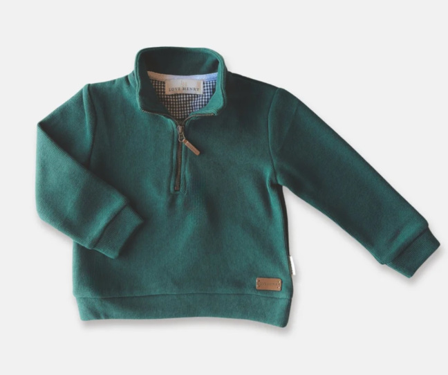 Boys Harry Jumper Green 2