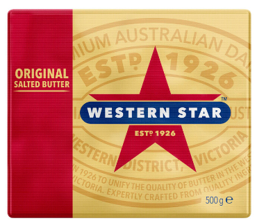 Western Star Original Butter 500g