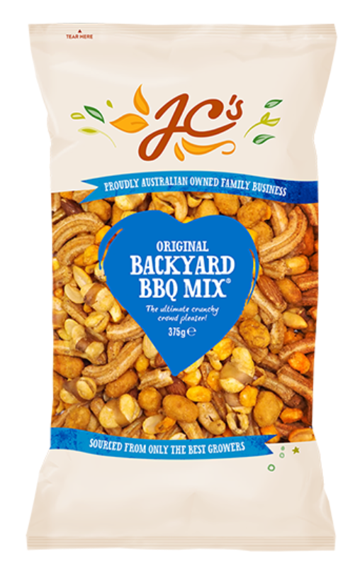 JC Nuts Backyard BBQ Mix 375g