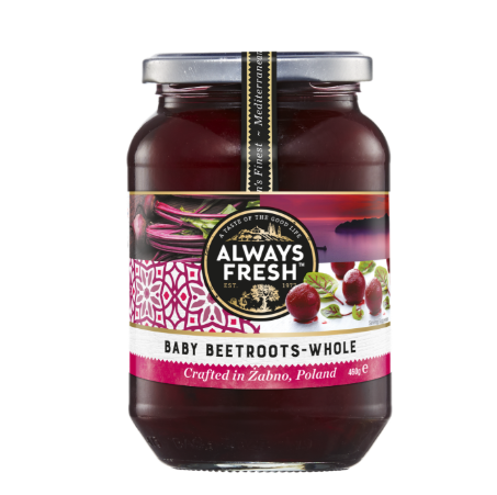 Always Fresh Whole Baby Beetroot 460g