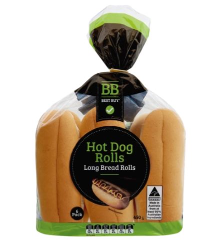 Best Buys Hot Dog Roll 6 Pack