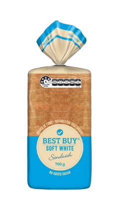 Best Buys Bread Soft White Sandwich | 700g