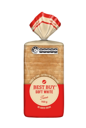 Best Buys Bread Soft White Toast | 700g