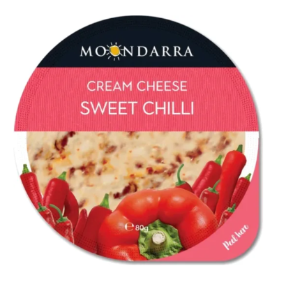 Moondarra Sweet Chilli Cream Cheese 80g