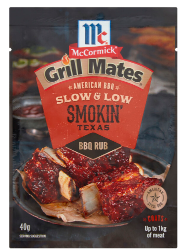 McCormick Grill Mates Smokin Texan BBQ Rub 40g