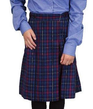 Pleated Skirt Tartan Junior Size 6