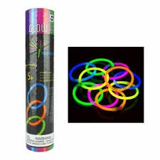 Glow Bracelets 8in 20cm Tube 50