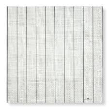 Manor Road Linen Pinstripe Napkins - Luncheon 20 Pack