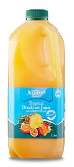 Nippy's Tropical Breakfast Juice 2lt